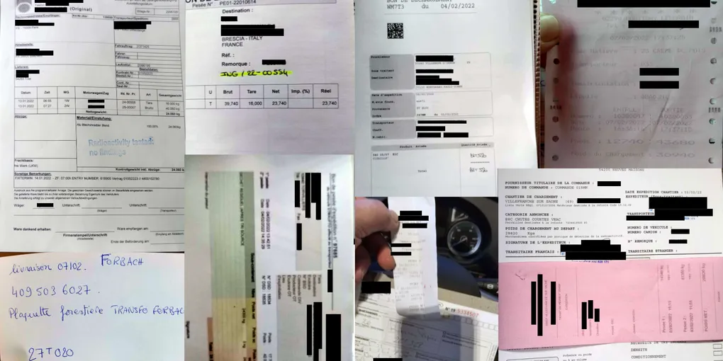 Extracting structured data from scanned documents